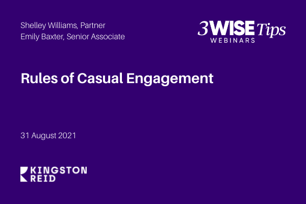 Rules of Casual Engagement