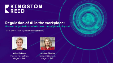 Regulation of AI in the workplace: the next major industrial relations contest for employers?